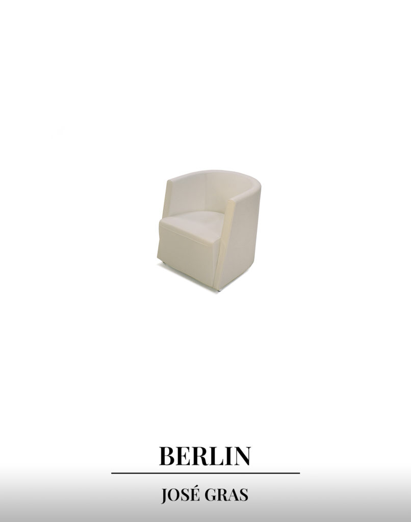 Berlín es uno de nuestros sillones Grassoler