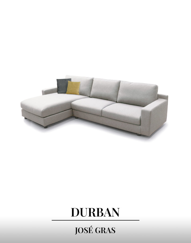 Durban es un modelo que forma parte de la colección de exclusivos sofás Grassoler