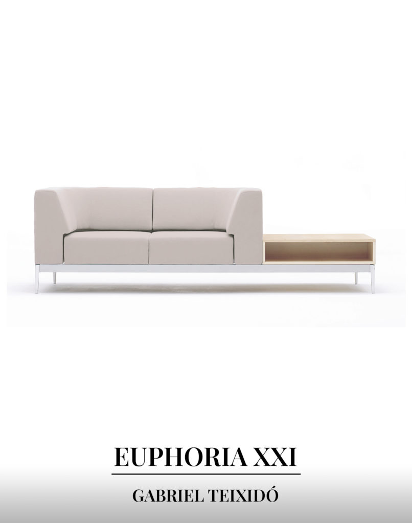 Euphoria XXI encaja dentro del concepto de sofás elegantes de Grassoler