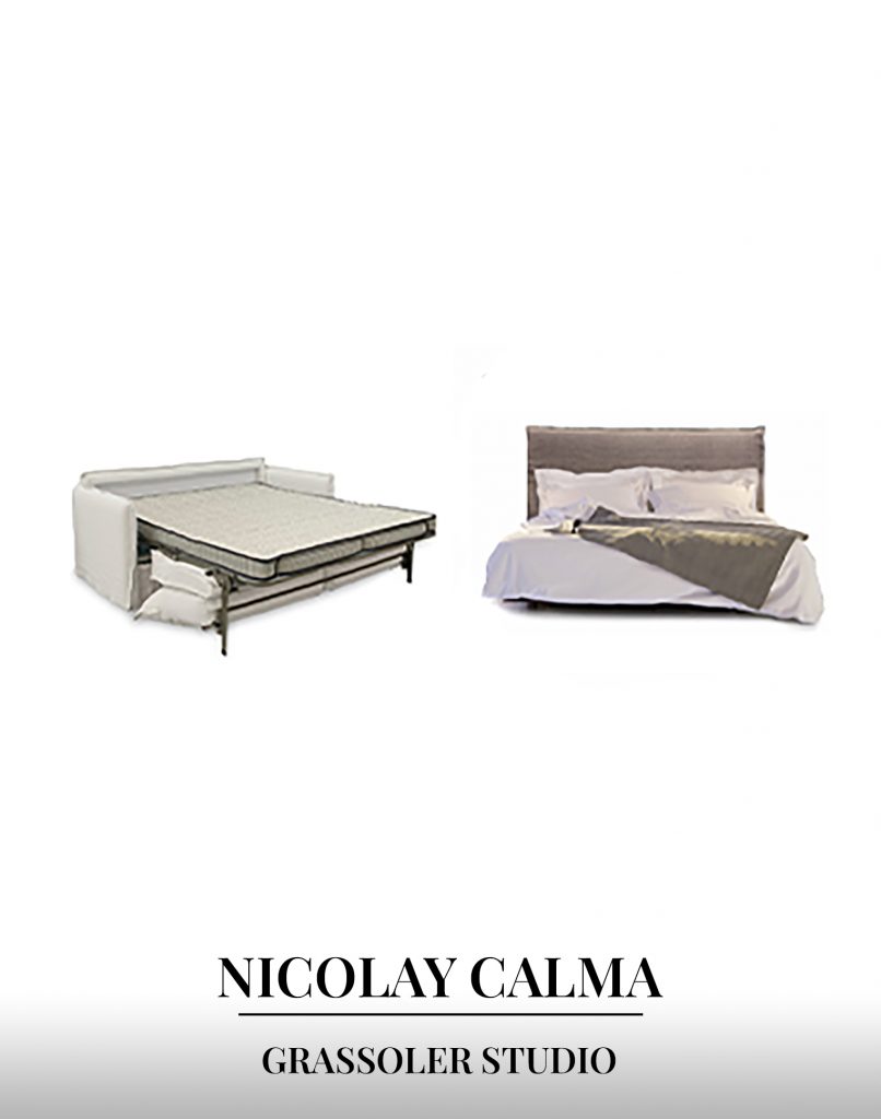 Nicolay Calma es un sofá cama dentro de nuestra oferta de sofás