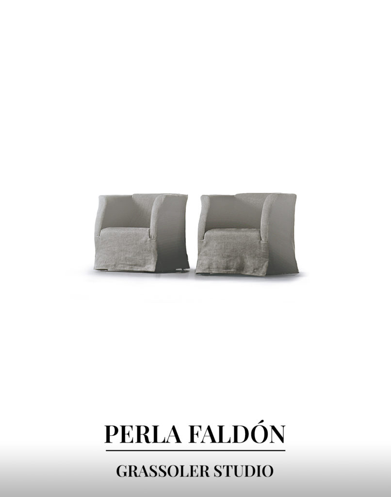 Perla Faldón es uno de nuestros sillones Grassoler
