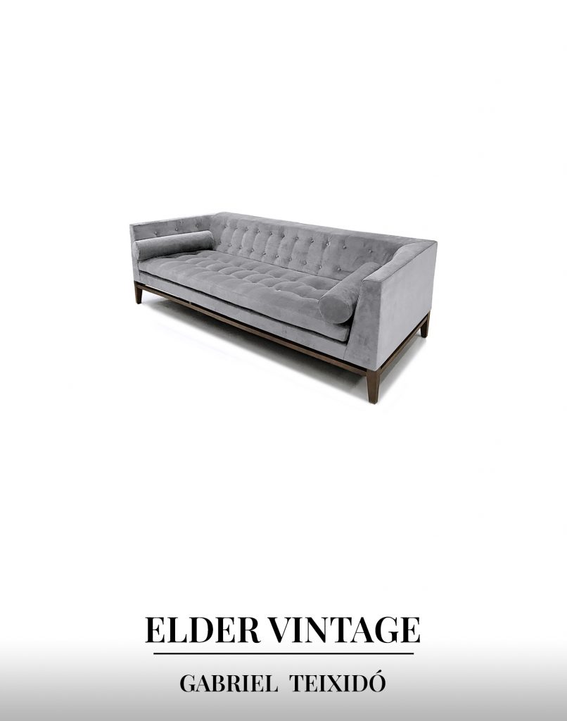 Elder Vintage, uno de nuestros modelos de sofás de Grassoler