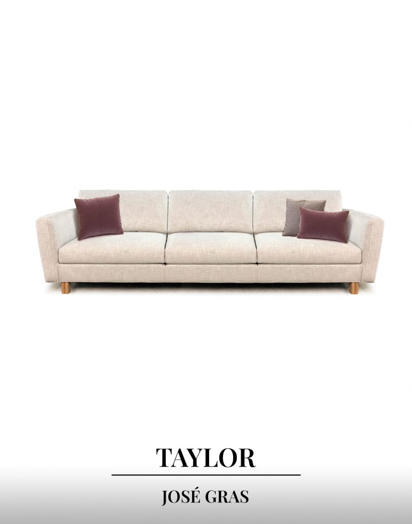 Taylor, uno de nuestros modelos de sofás de Grassoler