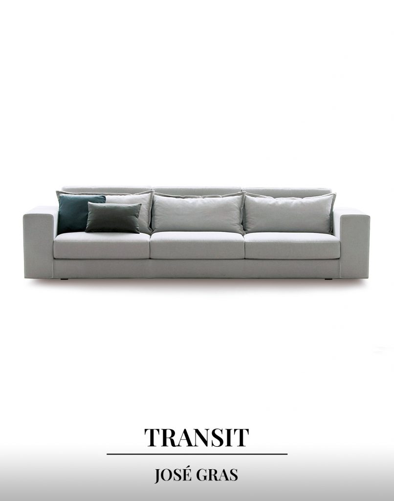 Transit, uno de nuestros modelos de sofás de Grassoler