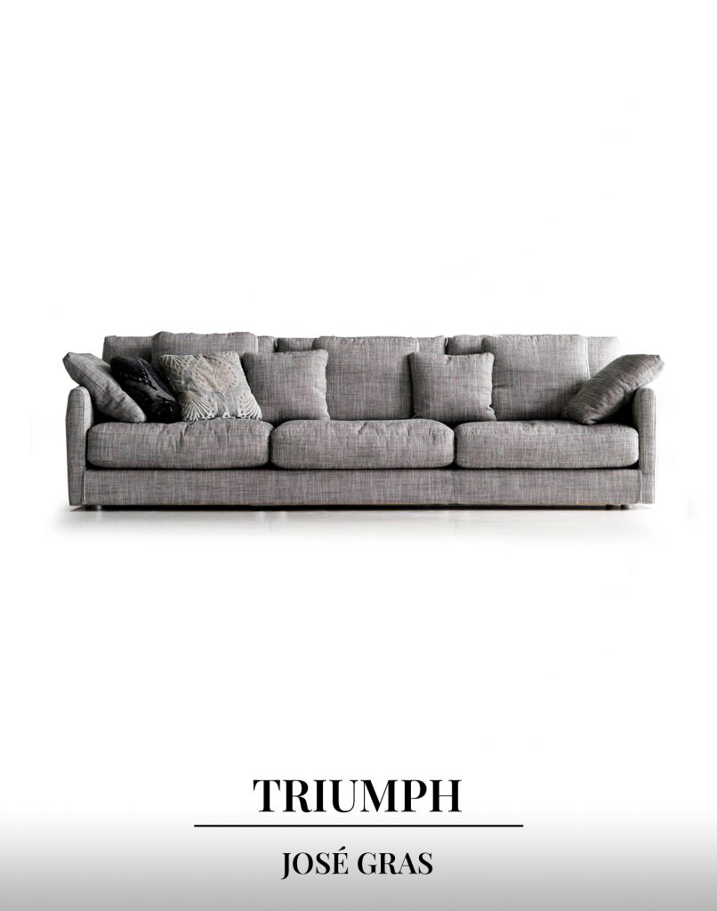 Triumph, uno de nuestros modelos de sofás de Grassoler