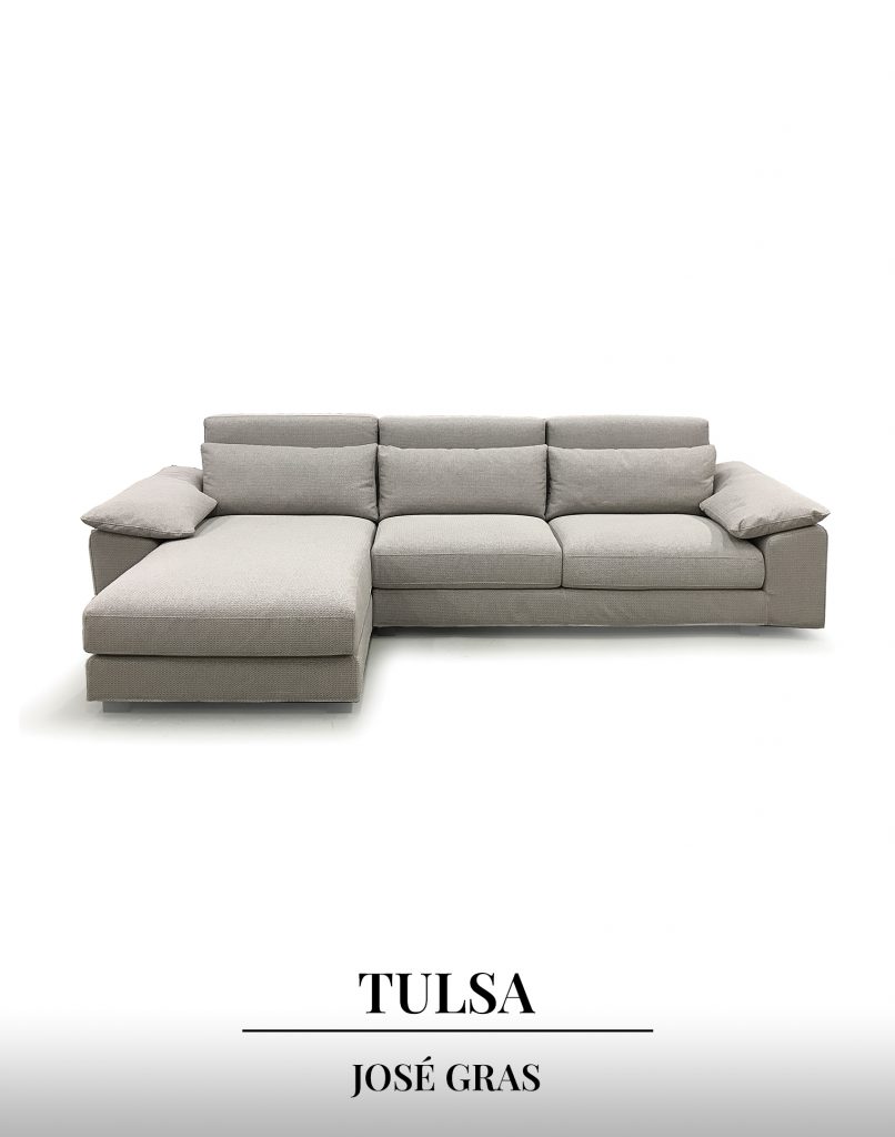 Tulsa, uno de nuestros modelos de sofás de Grassoler