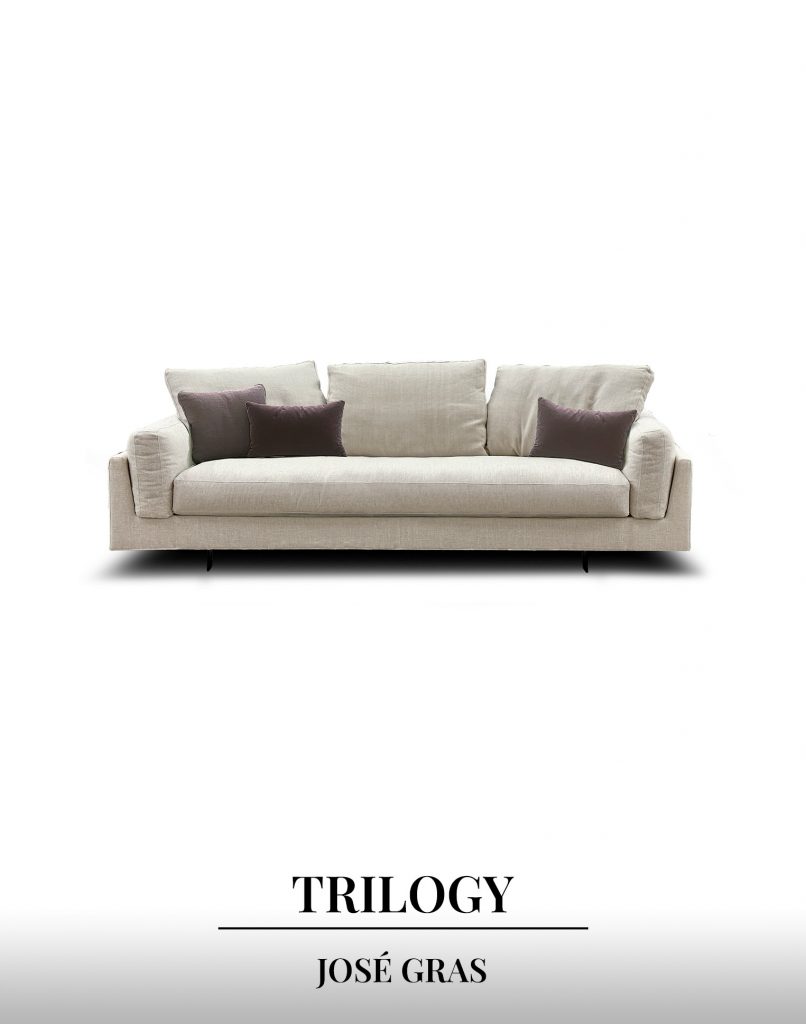 Triology, uno de nuestros últimos modelos de sofás de Grassoler