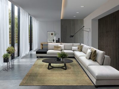 Interior empty room 3 D rendering